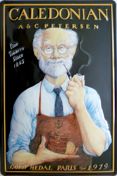 Blechschild 20x30cm - Caledonian Tabacco