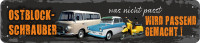 Straßenschild Ostblock Schrauber Straßenschild Ostblock Schrauber