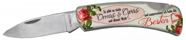 Taschenmesser - Es gibt viele Omas & Opas auf der Welt und ausgerechnet ich habe die Besten