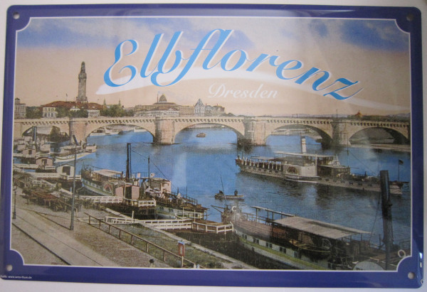 Blechschild 20x30cm - Dixieland - Elbflorenz