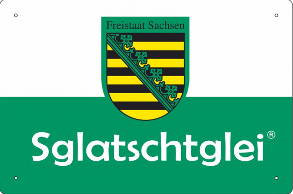 Blechschild Sgatschtglei