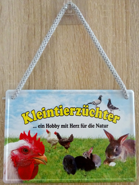 Hängeschild - Kleintierzüchter