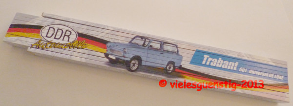 Zollstock 2m DDR Automobile Trabant 601 Universal delux