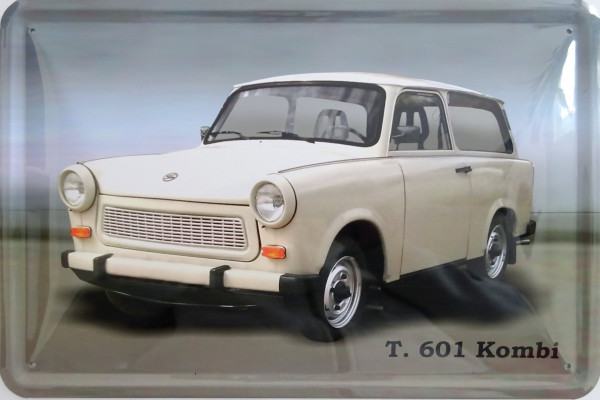 Blechschild Trabant 601 Kombi