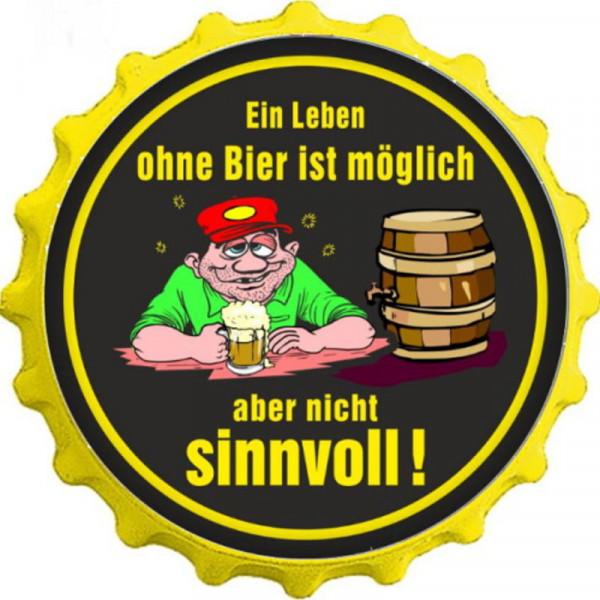 Kapselheber Ein Leben ohne Bier ist möglich