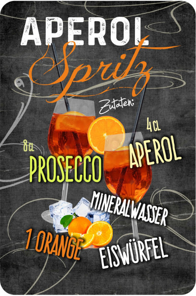 Blechschild Aperol Spritz (2)