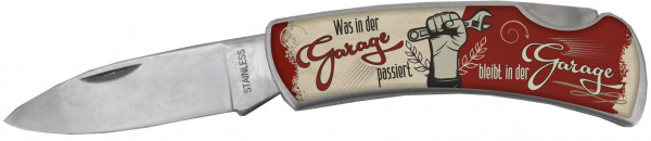 Taschenmesser - Was in der Garage passiert bleibt in der Garage