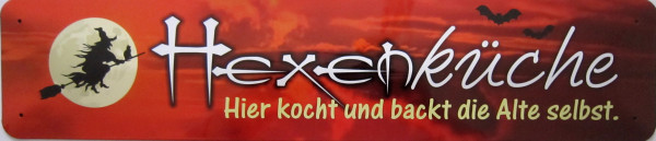 Straßenschild Hexenküche